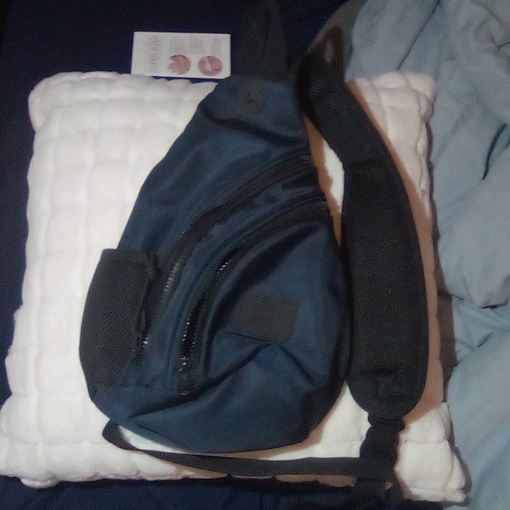 Duchamp Dark Blue Belt Bag